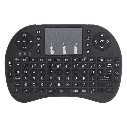 Hintergrundbeleuchtet Drahtlos Mini Tastatur mit Touchpad Brehn