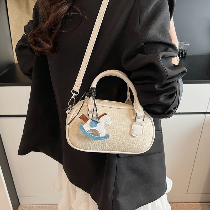 Texturierte Mini-Handtasche Brehn