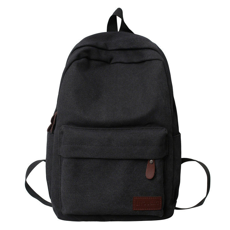 Canvas Schulrucksack Brehn