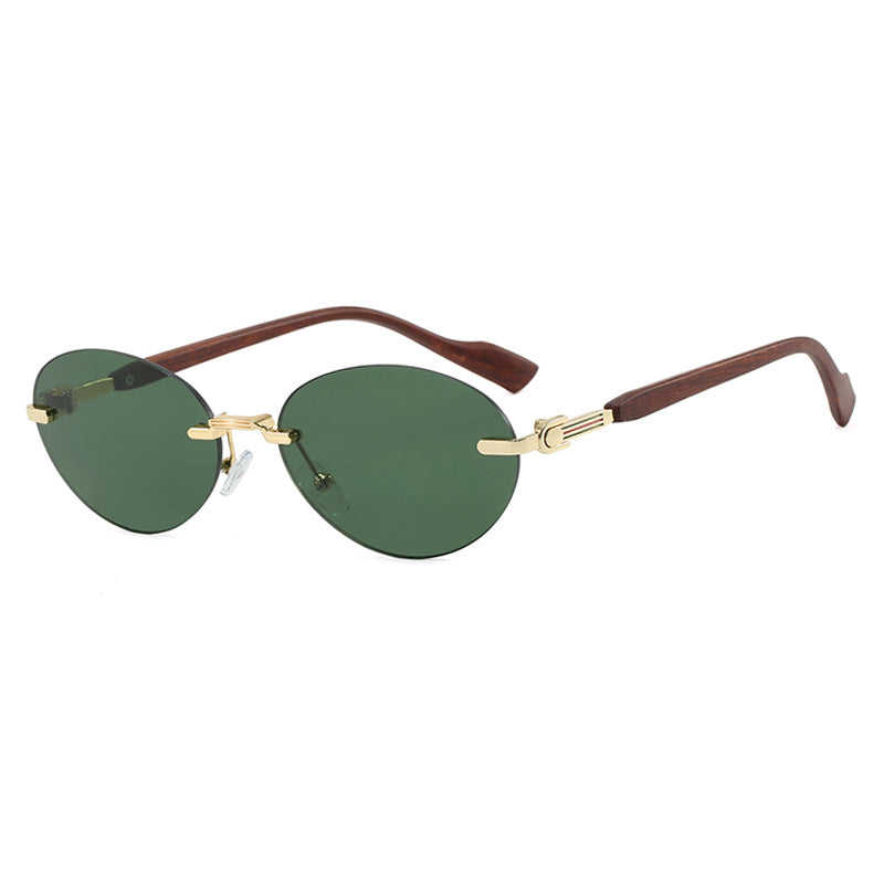 Damen modische Sonnenbrille im eleganten Retro-Stil mit hochqualitativen Gläsern und Holzdetails Brehn