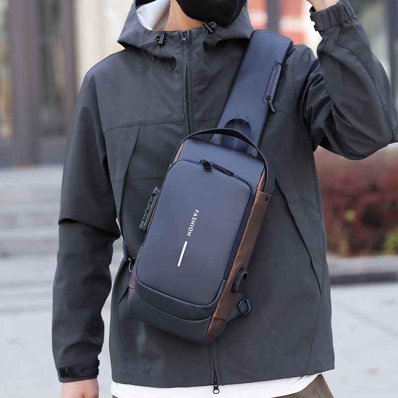 Modischer Sling-Rucksack Brehn