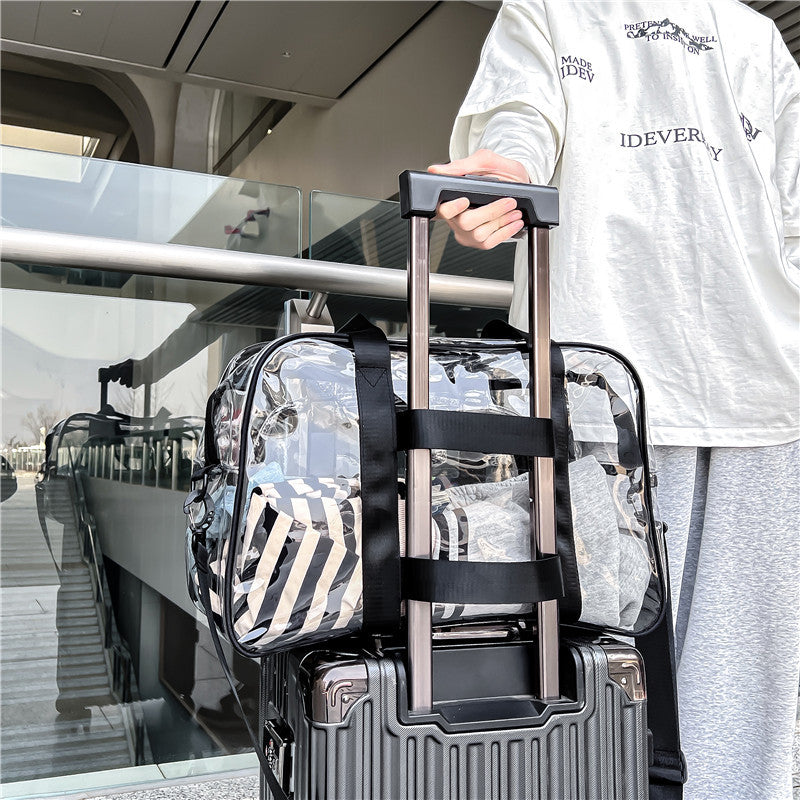 Transparente Fitness-Duffle-Tasche Brehn