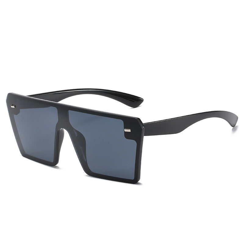 Damen Oversized Sonnenbrille im futuristischen Design Brehn