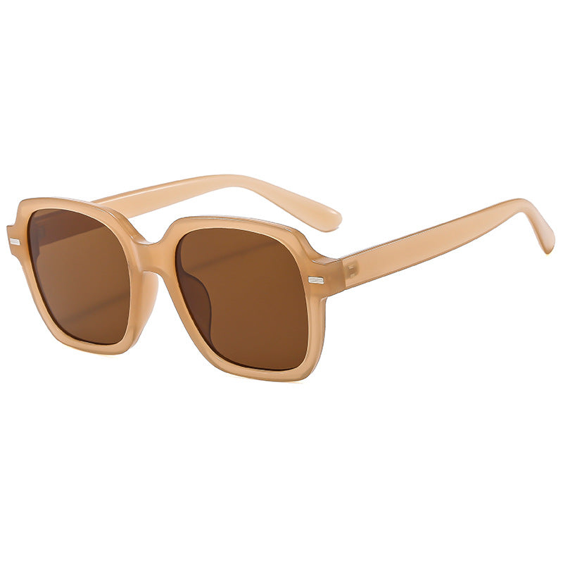 Damen Quadrat-Sonnenbrille mit UV-Schutz und trendigem Rahmen Brehn