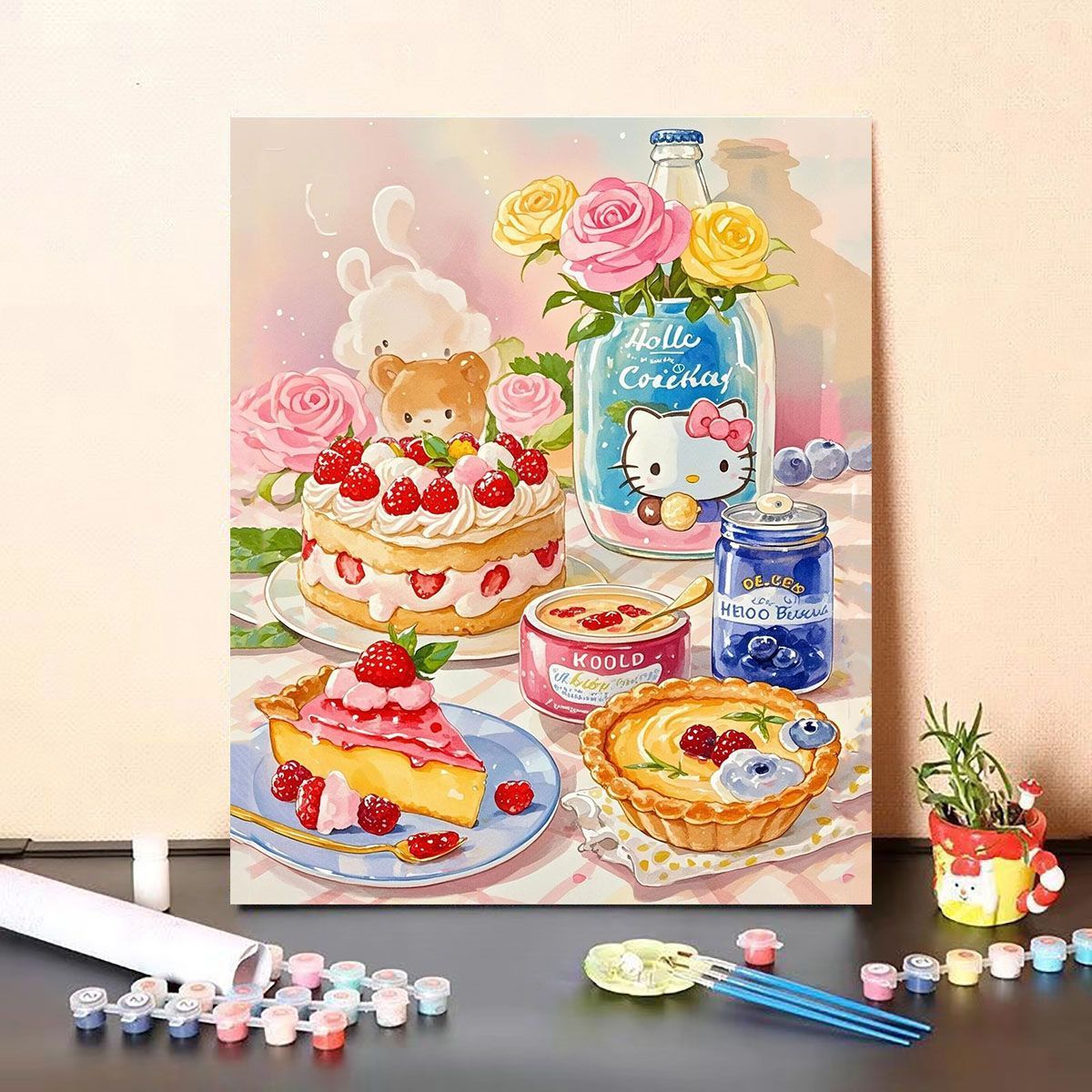 Gourmet Dessert-Themen Leinwandkunst Brehn