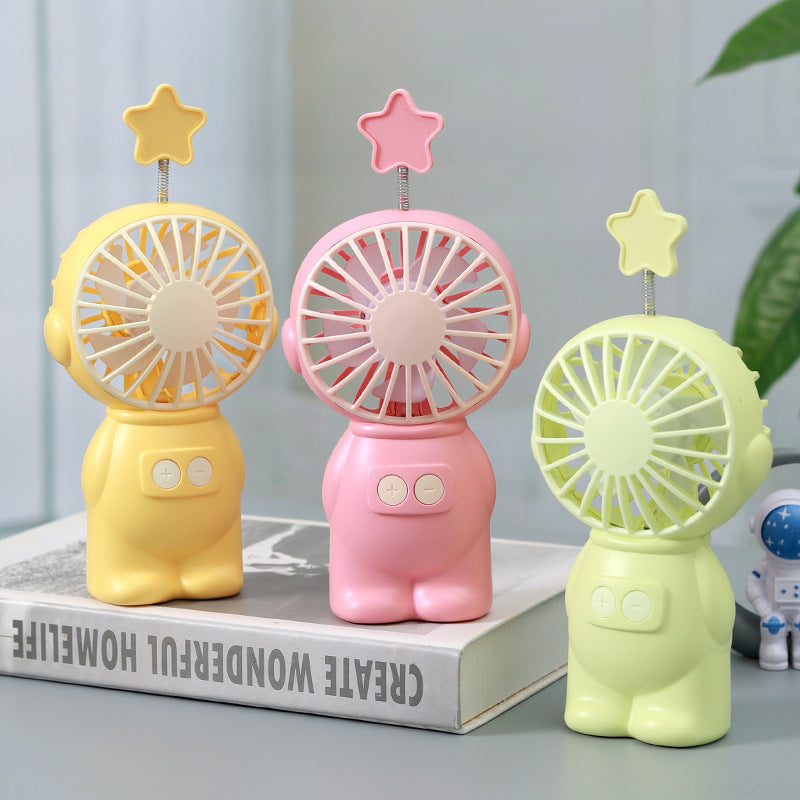 Unisex Kreativer tragbarer Ventilator im niedlichen Figuren-Design Brehn