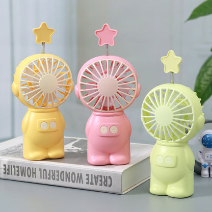 Unisex Kreativer tragbarer Ventilator im niedlichen Figuren-Design Brehn