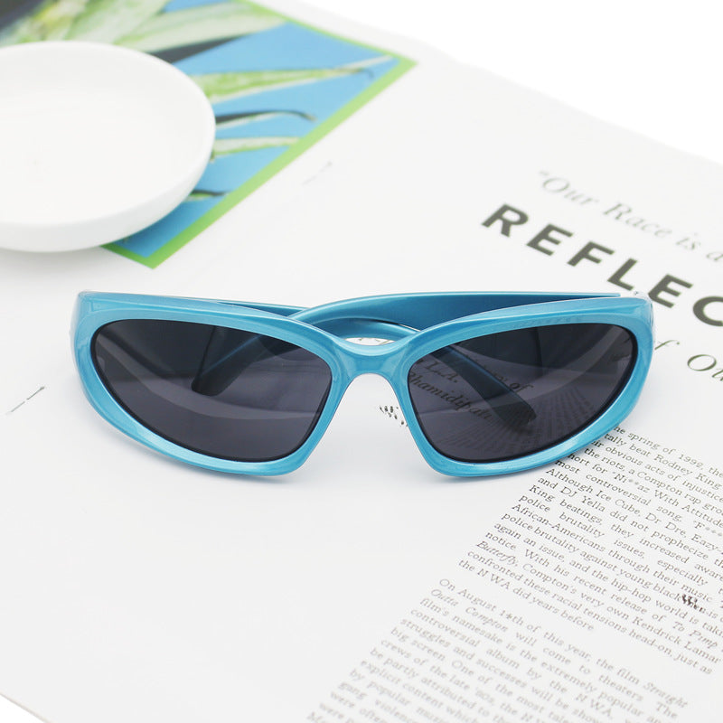 Damen Sportliche Sonnenbrille mit hochwertigem UV-Schutzmaterial Brehn