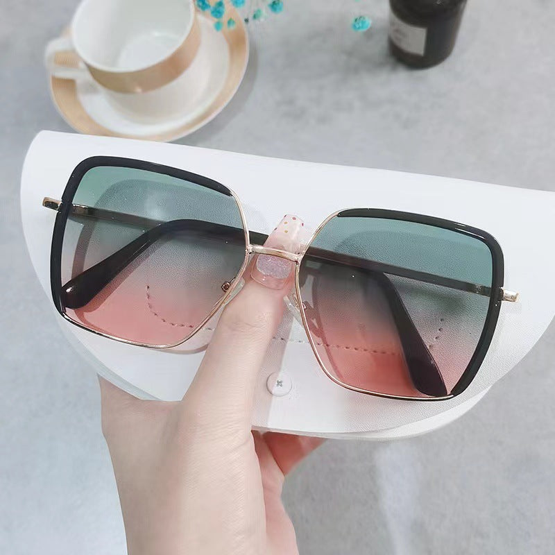 Damen stilvolle Oversized-Sonnenbrille Brehn