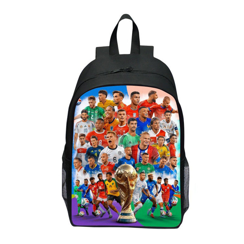 Sportlicher Rucksack mit Wm-Trophäe Design Brehn