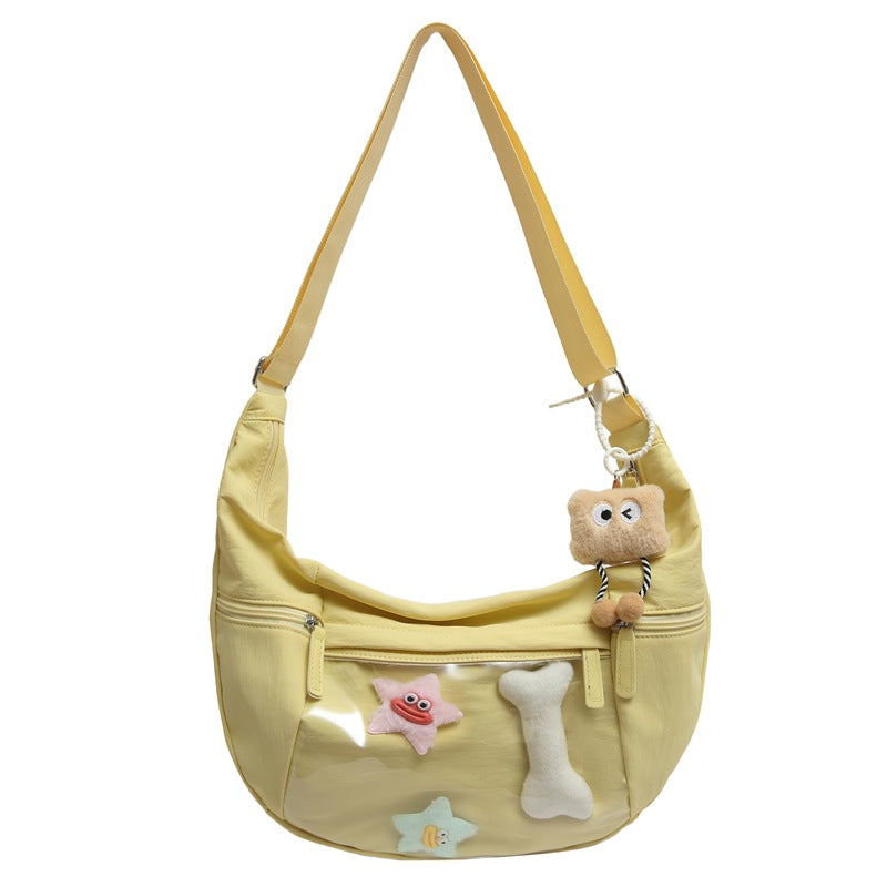 Verspielte lässige Schultertasche