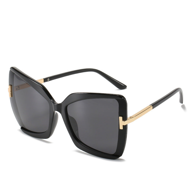 Luxuriöse Übergroße Schild Sonnenbrille Brehn