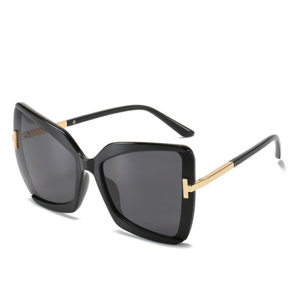 Luxuriöse Übergroße Schild Sonnenbrille Brehn