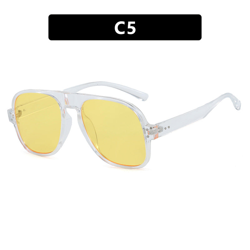 Damen modische quadratische Sonnenbrille mit robustem, UV-Schutz Brehn