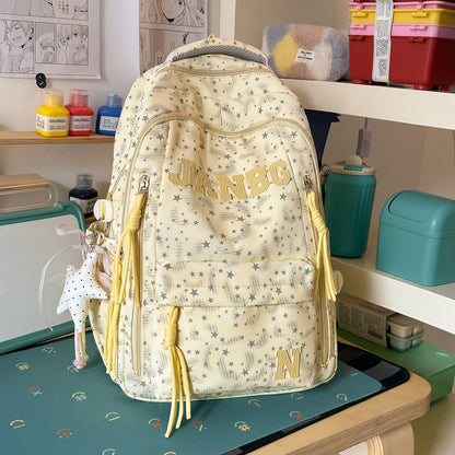 Stylischer Rucksack mit Sternmuster Brehn