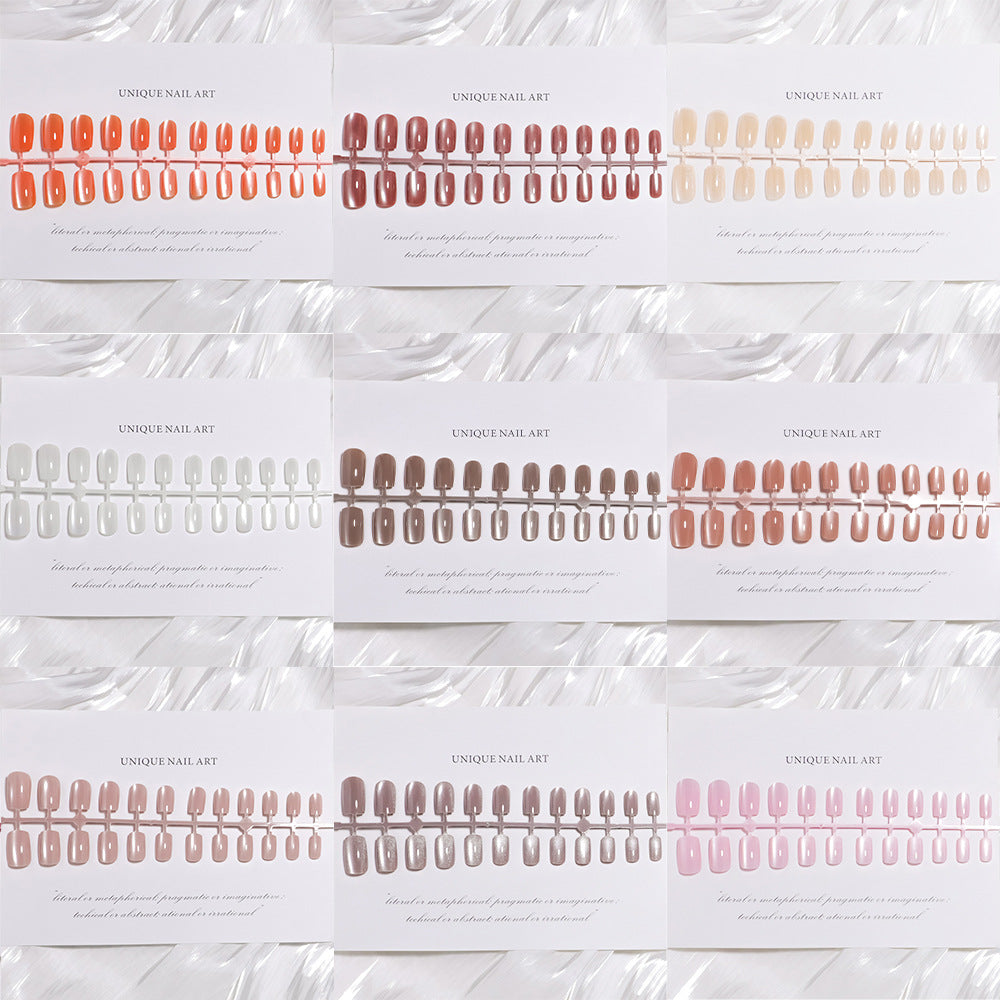 Einzigartiges Press-On Nageldesign Set Brehn
