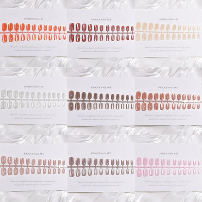 Einzigartiges Press-On Nageldesign Set Brehn