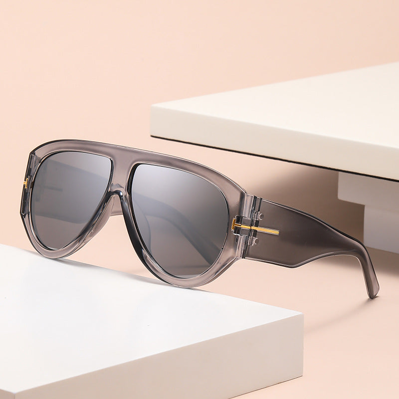 Oversized UV400 Flieger-Sonnenbrille Brehn