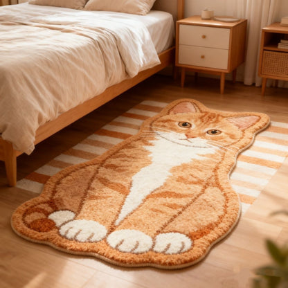 Niedlicher Corgi-förmiger Teppich