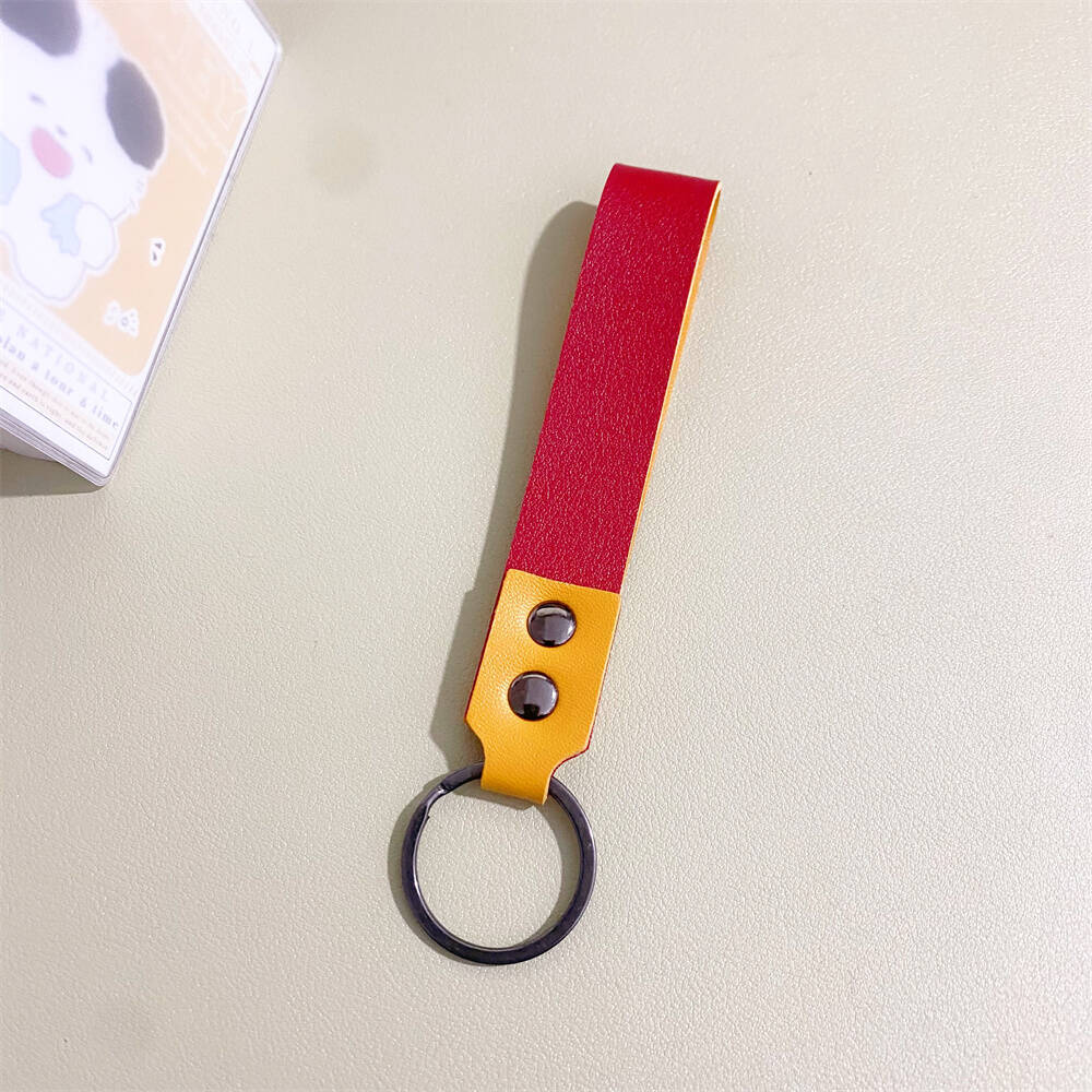 Minimalistischer Leder-Schlüsselanhänger Brehn