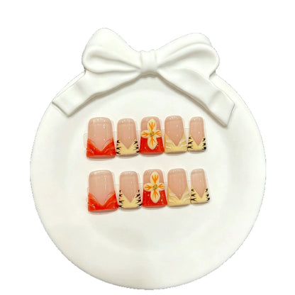 Dekorative Künstler Nagelset zum Aufkleben