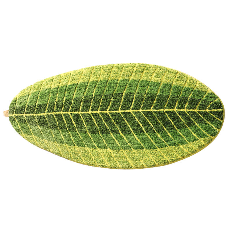 Monstera-Blatt-förmiger Teppich Brehn