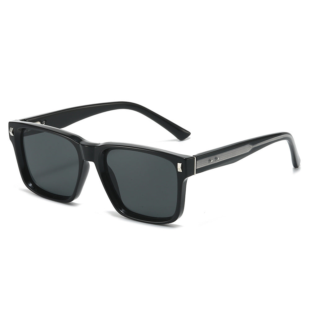 Retro Quadratrahmen Sonnenbrille Brehn