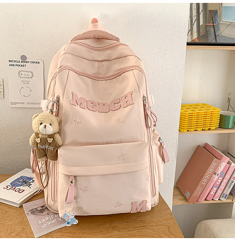 Besticketer Reiserucksack