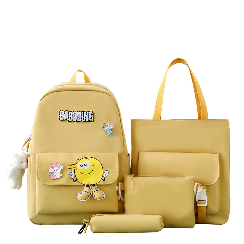 Stylisches Grafik-Rucksack-Set