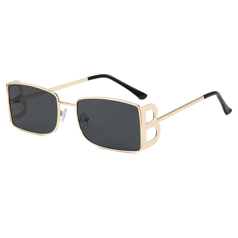 Damen Designer-Sonnenbrille mit auffälligem Rahmen Brehn