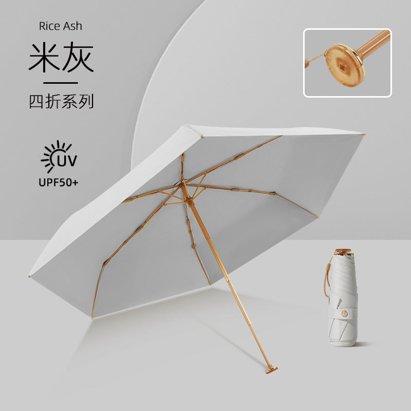 Damen UV-Schutzschirm mit elegantem Windschutz Brehn