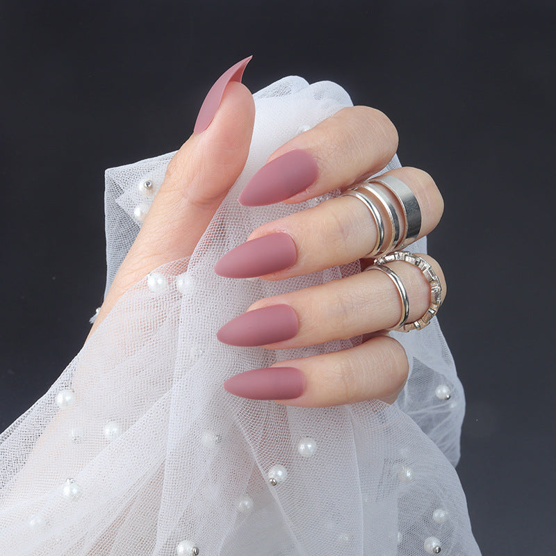 Stiletto Press-On Nail Set Brehn