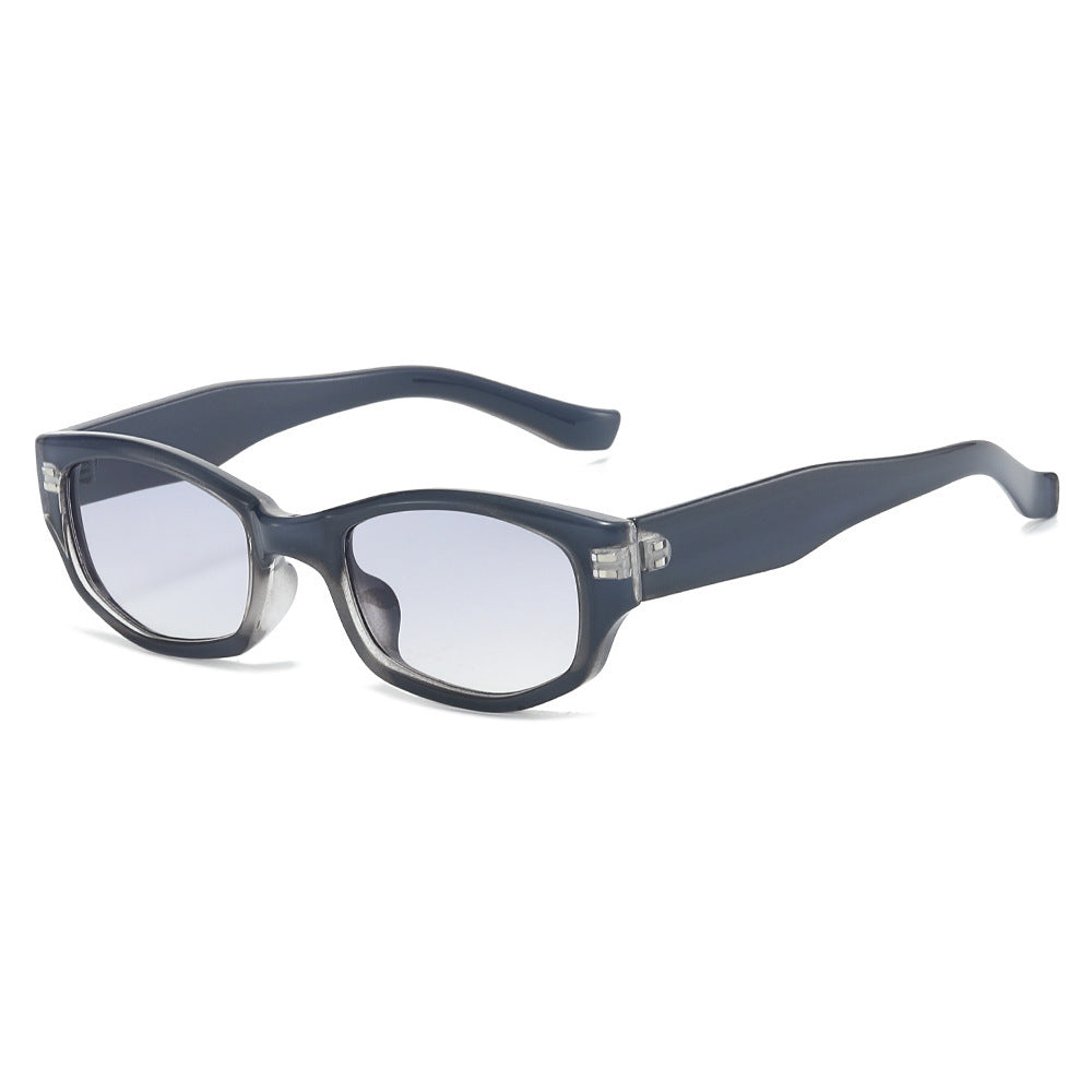 Chic Übergroße Rechteckige Sonnenbrille Brehn