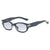 Chic Übergroße Rechteckige Sonnenbrille Brehn