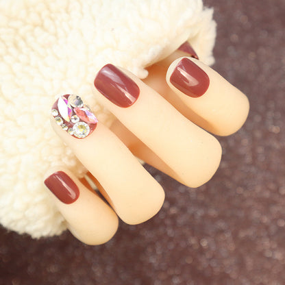 Premium Dekorative Künstliche Nail Set Brehn