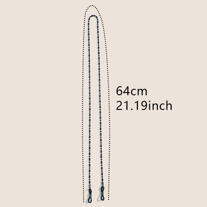 Metallic Brillenkettenhalter Brehn