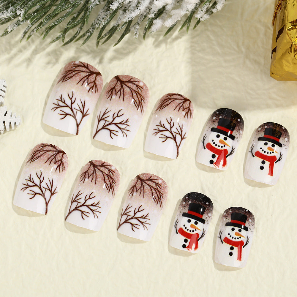 Winterliche Nail Art Sets Brehn