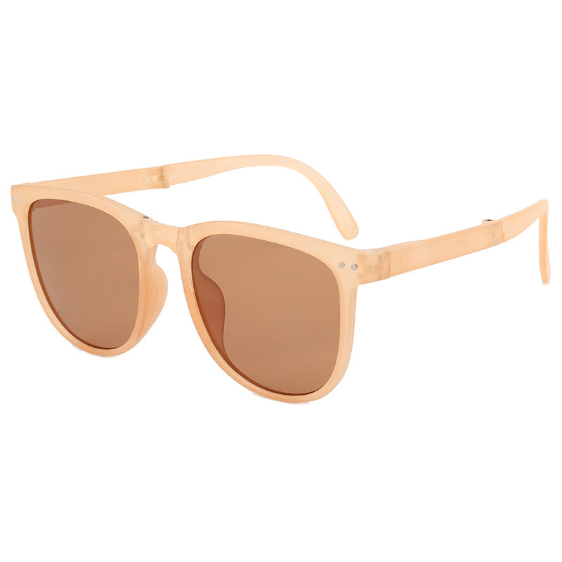 Damen modische Oversized-Sonnenbrille mit verspiegelten Gläsern Brehn