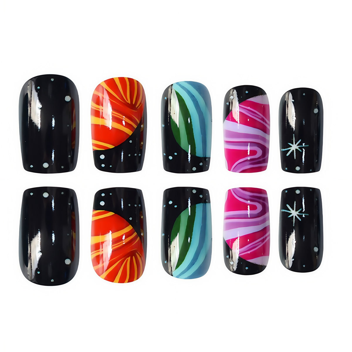 Künstlerisches Fantasie Nagelkunstset Brehn