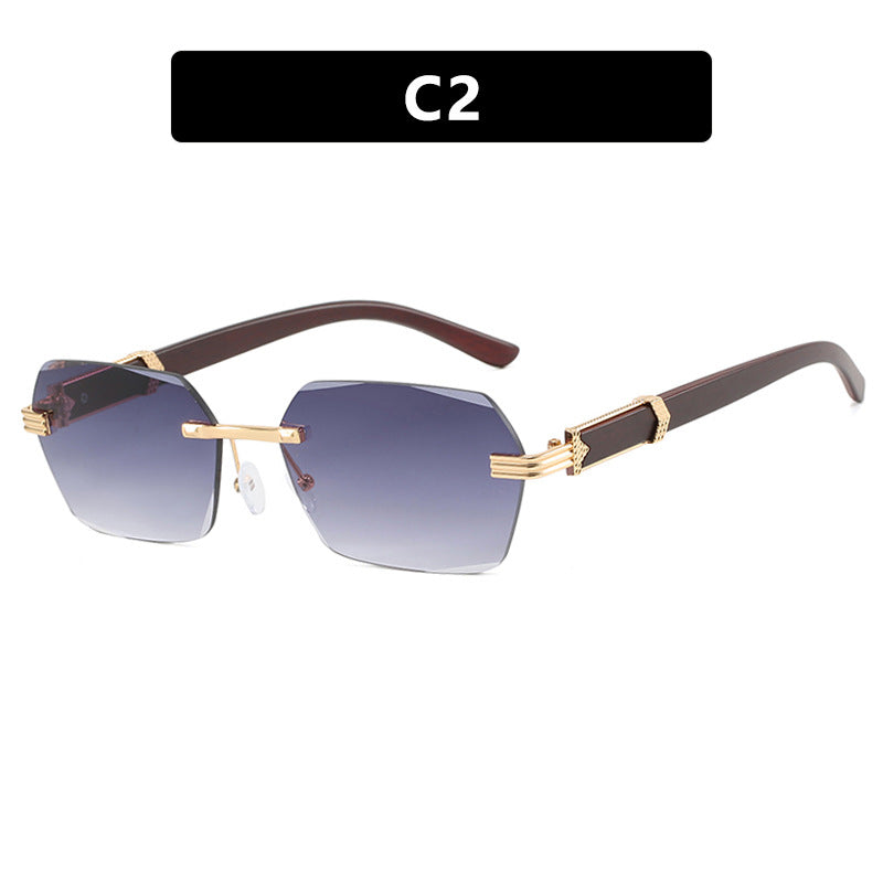 Damen geometrische Brille Brehn