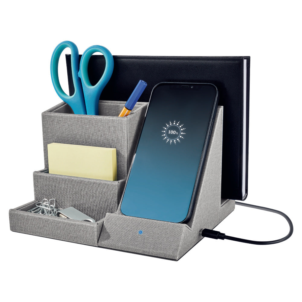 Multifunktionaler Schreibtischorganizer mit Usb-Ladeanschluss Brehn