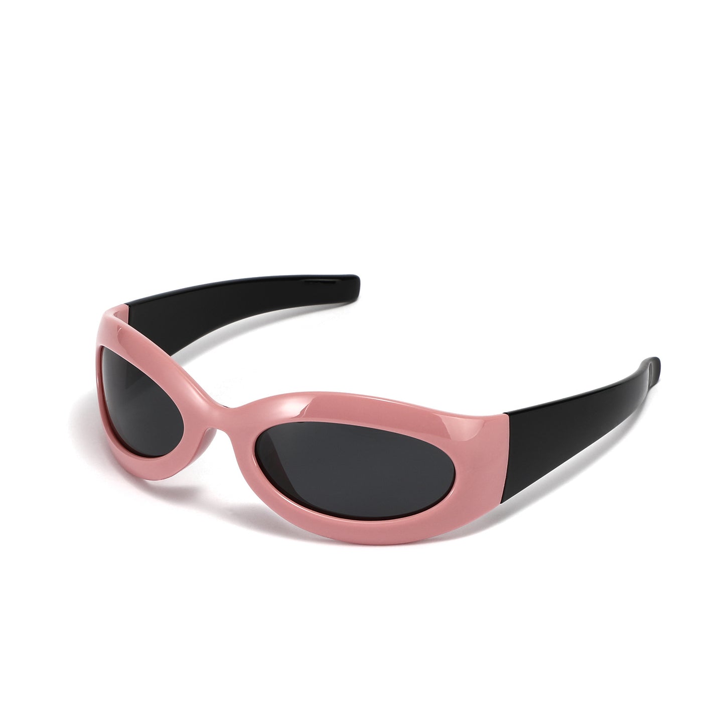 Damen modische retro Sonnenbrille im trendigen ovalen Design Brehn