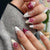 Florale Fantasie Press-On Nagelkunst Brehn