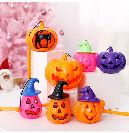 Dekorative Halloween Kürbis Laternen Brehn