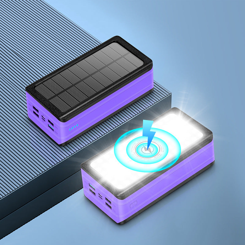 Solar Powerbank mit LED-Lampe Brehn