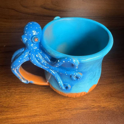 Dekorative Oktopus-Themen Tasse Brehn