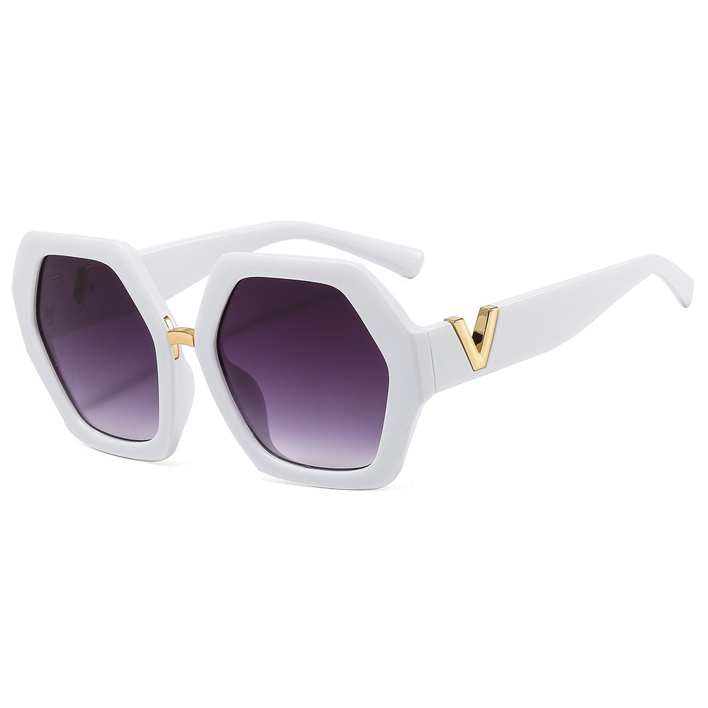 Damen elegante Sonnenbrille mit funkelndem Rahmen Brehn