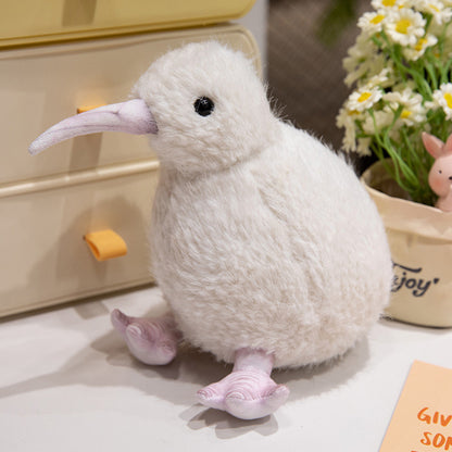 Realistisches Plüsch Kiwi Vogel Stofftier mit gewichtetem Boden und ultra-weichem Fell Brehn