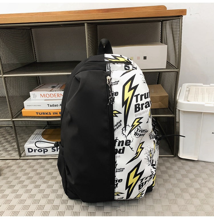 Grafikdruck-Rucksack Brehn
