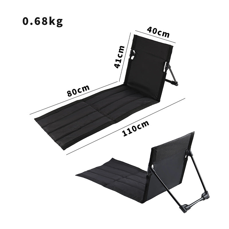 Faltbare Campingliege Mit Ergonomischer Rückenlehne Brehn